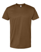 Bayside Unisex USA-Made Performance T-Shirt - Coyote Brown