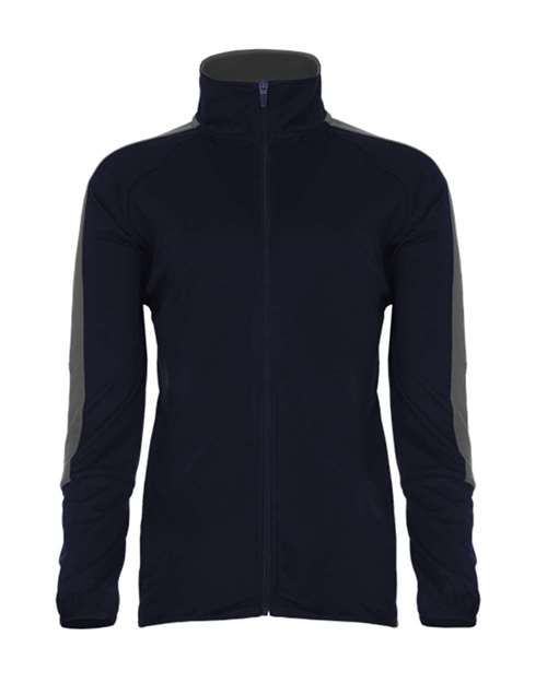Badger Women's Blitz Outer-Core Jacket - Navy/ Graphite