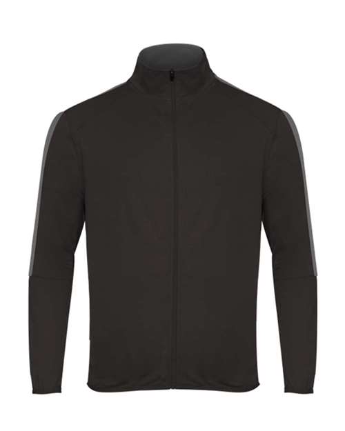 Badger Youth Blitz Outer-Core Jacket - Black/ Graphite