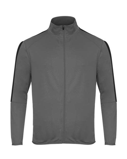 Badger Youth Blitz Outer-Core Jacket - Graphite/ Black