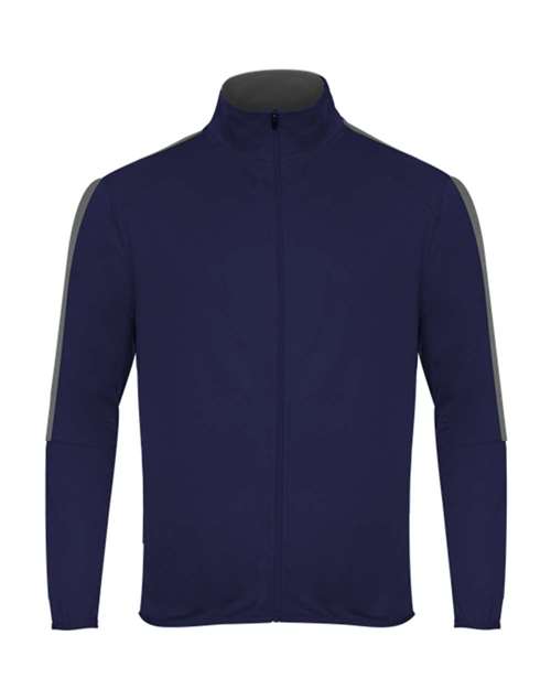 Badger Youth Blitz Outer-Core Jacket - Navy/ Graphite