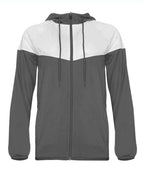 Badger Women's Sprint Outer-Core Jacket - Graphite/ White