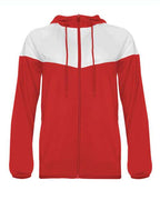 Badger Women's Sprint Outer-Core Jacket - Red/ White