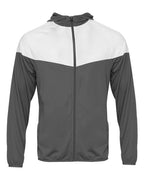 Badger Youth Sprint Outer-Core Jacket - Graphite/ White