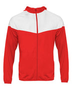 Badger Youth Sprint Outer-Core Jacket - Red/ White