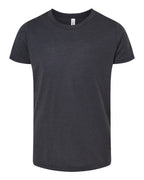 BELLA + CANVAS Youth Triblend Tee - Solid Dark Grey Triblend
