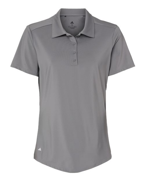 Adidas Women's Ultimate365 Solid Polo - Grey Three