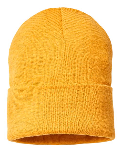 Atlantis Headwear Sustainable Beanie - Mustard Yellow