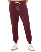 BELLA + CANVAS Unisex Sponge Fleece Joggers - Maroon
