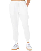 BELLA + CANVAS Unisex Sponge Fleece Joggers - White