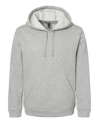 Adidas Unisex Fleece Hooded Sweatshirt - Grey Heather