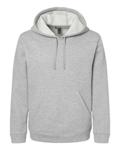 Adidas Unisex Fleece Hooded Sweatshirt - Grey Heather