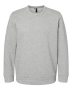 Adidas Unisex Fleece Crewneck Sweatshirt - Grey Heather