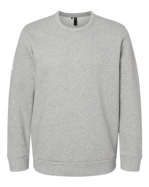 Adidas Unisex Fleece Crewneck Sweatshirt - Grey Heather