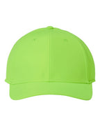 Atlantis Headwear Sustainable Recy Feel Cap - Green Fluorescent