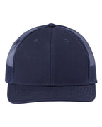 Atlantis Headwear Sustainable Recy Three Trucker Cap - Navy/ Navy