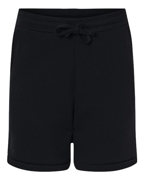 BELLA + CANVAS Unisex Sponge Fleece Shorts - Black