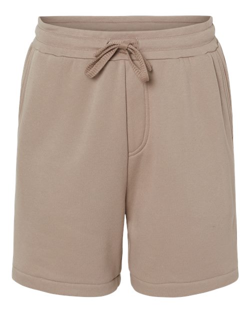 BELLA + CANVAS Unisex Sponge Fleece Shorts - Tan