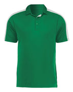 Augusta Sportswear Men's Two-Tone Vital Polo - Kelly/ White