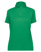 Augusta Sportswear Women's Two-Tone Vital Polo (Part 1 of 2) - Kelly/ White