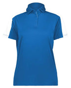 Augusta Sportswear Women's Two-Tone Vital Polo (Part 1 of 2) - Royal/ White