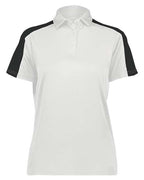Augusta Sportswear Women's Two-Tone Vital Polo (Part 2 of 2) - White/ Black