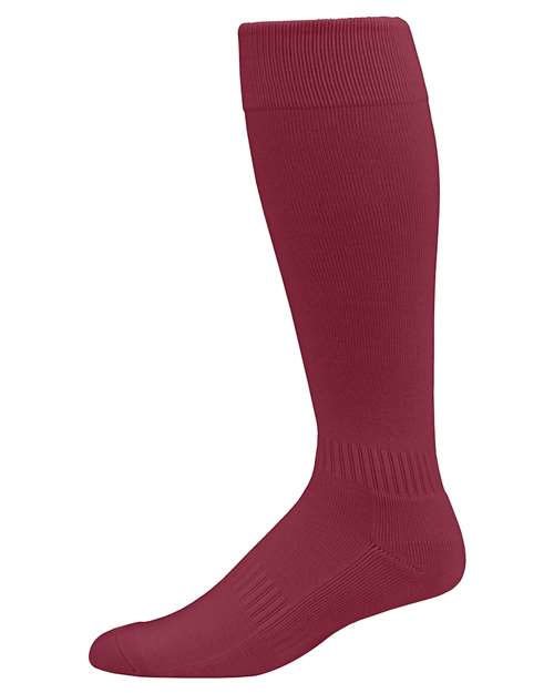 Augusta Sportswear Elite Multi-Sport Socks - Cardinal