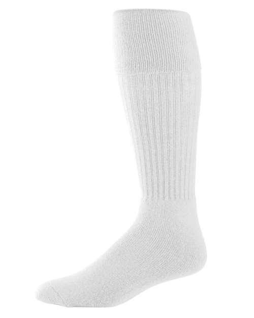 Augusta Sportswear Soccer Socks - White