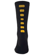 Augusta Sportswear Colorblocked Crew Socks - Black/ Gold