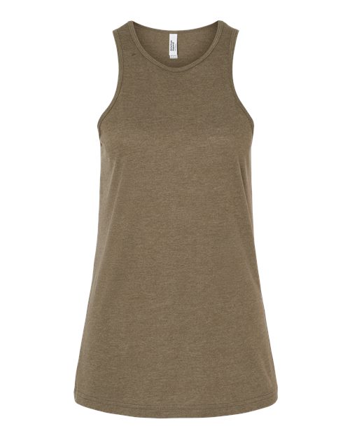 American Apparel Women's CVC Racerback Tank - Heather Army