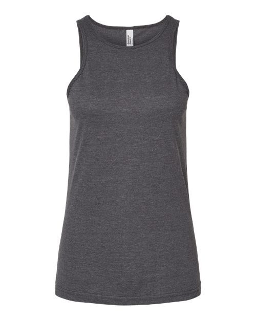 American Apparel Women's CVC Racerback Tank - Heather Charcoal