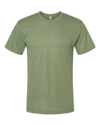 American Apparel Unisex Triblend Track Tee - Tri-Olive