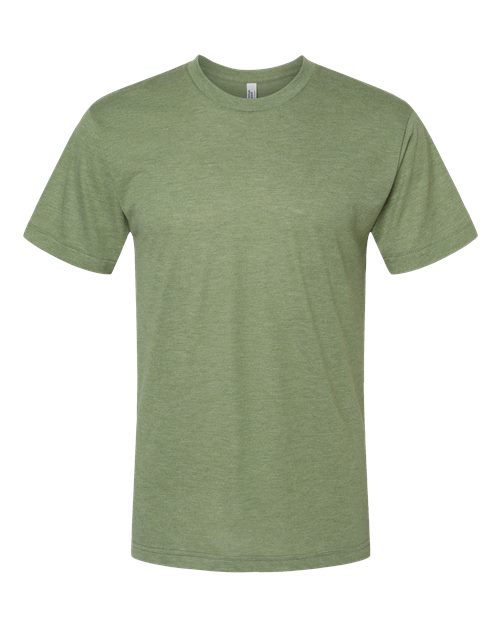 American Apparel Unisex Triblend Track Tee - Tri-Olive