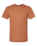 American Apparel Unisex Triblend Track Tee - Tri-Rust