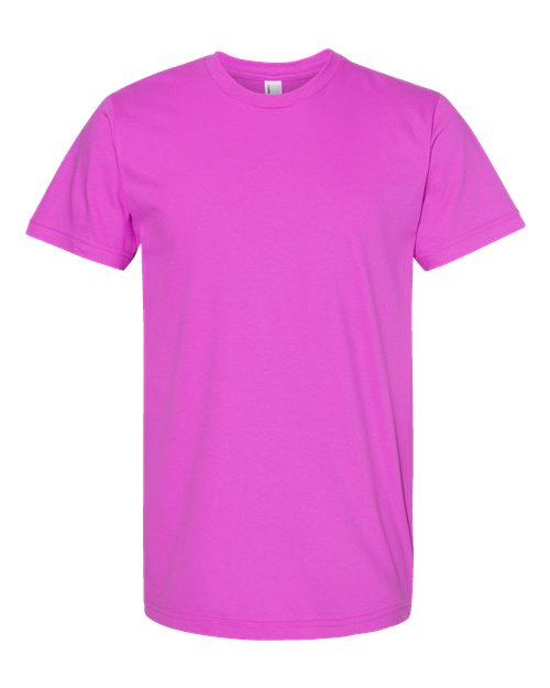 American Apparel Unisex Fine Jersey Tee (Part 3 of 3) - Super Pink