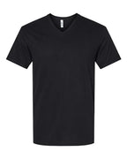 American Apparel Unisex CVC V-Neck Tee - Black