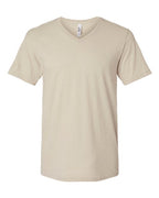 American Apparel Unisex CVC V-Neck Tee - Heather Bone
