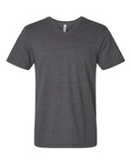 American Apparel Unisex CVC V-Neck Tee - Heather Charcoal