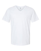 American Apparel Unisex CVC V-Neck Tee - White