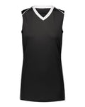 Augusta Sportswear Girls' Rover Jersey - Black/ White