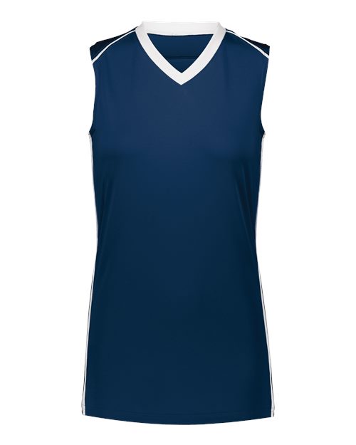 Augusta Sportswear Girls' Rover Jersey - Navy/ White