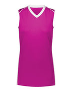 Augusta Sportswear Girls' Rover Jersey - Power Pink/ White