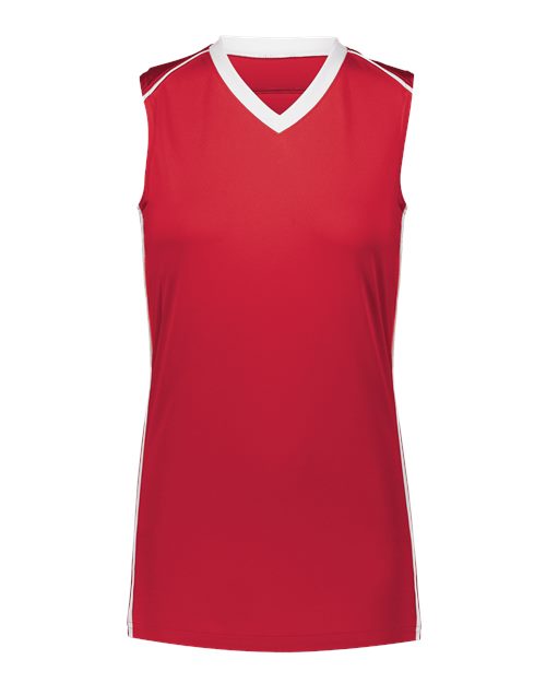 Augusta Sportswear Girls' Rover Jersey - Scarlet/ White
