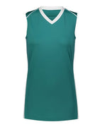 Augusta Sportswear Girls' Rover Jersey - Teal/ White